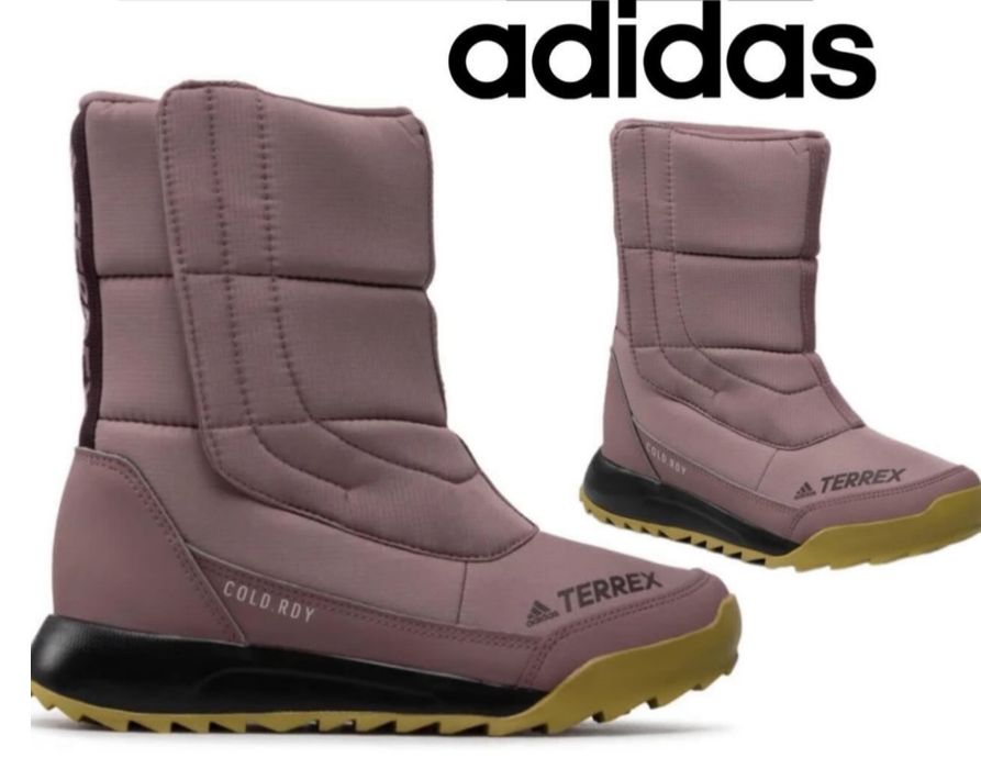Черевики зимові термо дутікі Adidas оригінал р 38 24 см