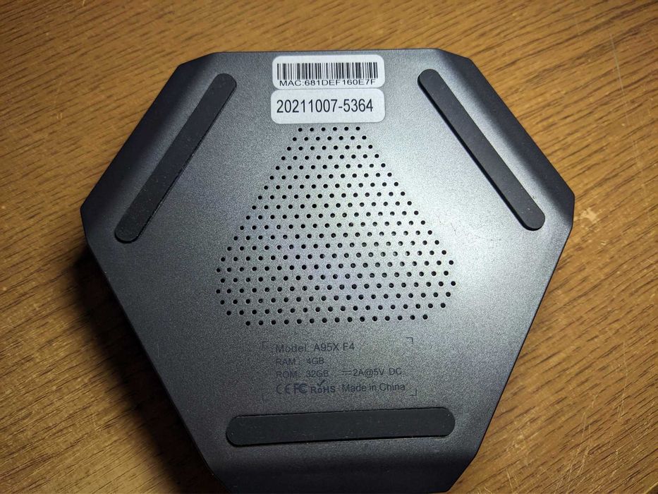 Смарт ТВ приставка A95X F4 4/32 Android TV 11