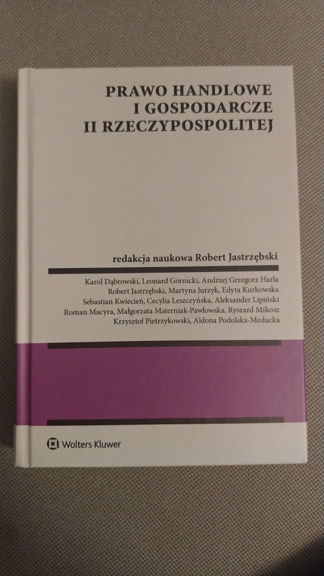 Prawo handlowe i gospodarczycze II Rzeczypospolitej Jastrzębski