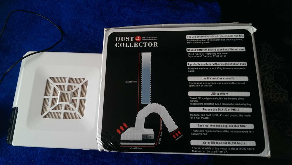 Маникюрная вытяжка ( Пылесборник ) Вытяжка для маникара Рабочая!