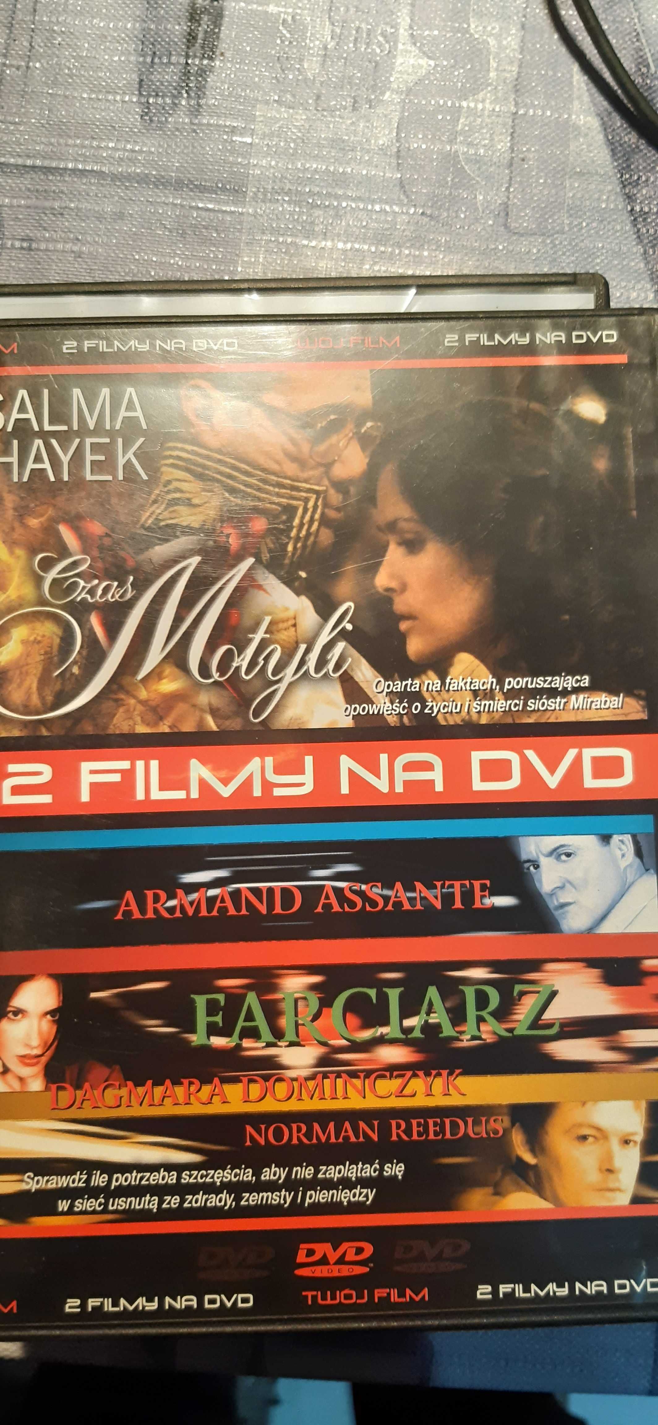 dvd 2 filmy , czas motyli i farciarz