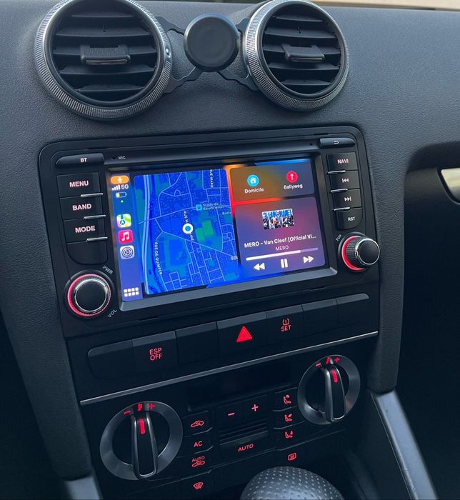 Radio 2 DIN Android Audi A3 8P 8GB RAM/128GB ROM