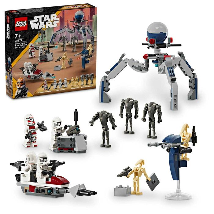 LEGO Star Wars 75372 Zestaw bitewny z żołnierzem armii klonów