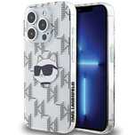 Etui Karl Lagerfeld IML Choupette Head & Monogram na iPhone 15 Pro Max