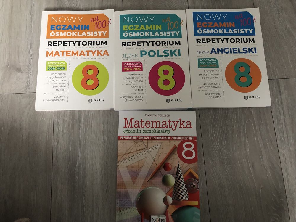 Repetytoria do egzaminu ósmoklasisty
