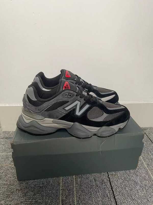 zupełnie nowyNew Balance 9060 Black Castlerock Grey Rozmiar 43