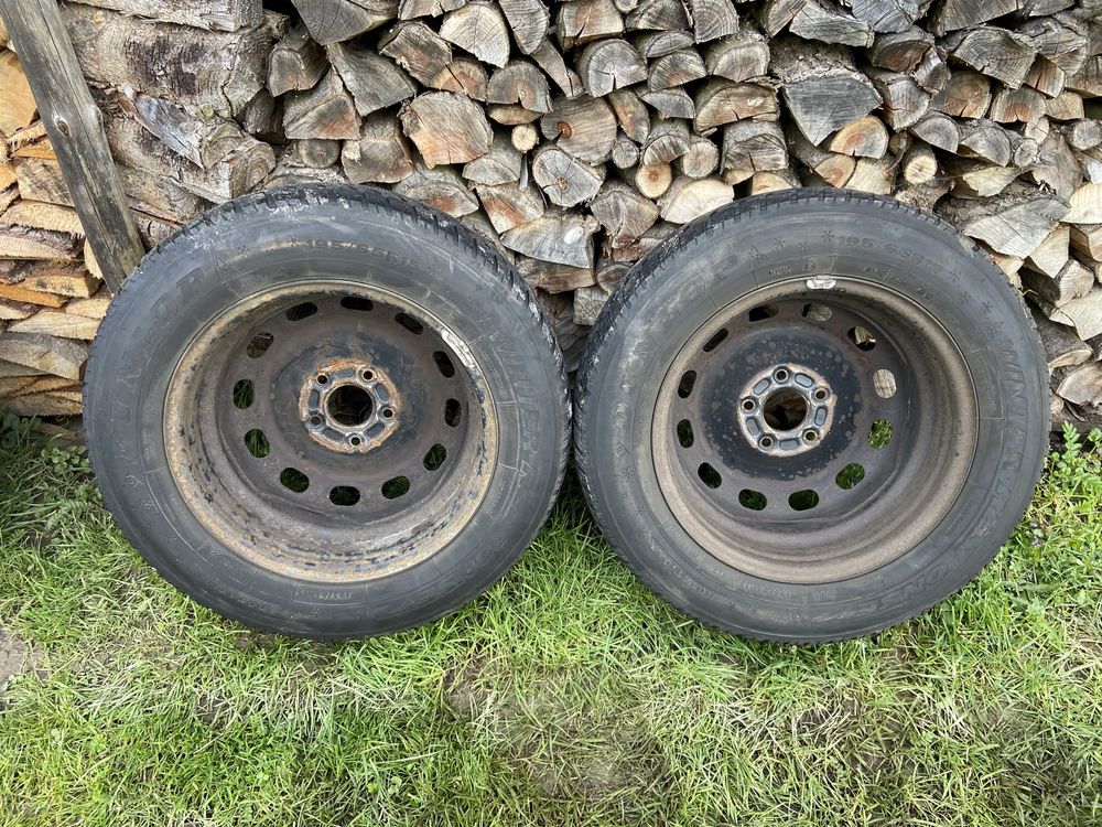 Komplet kół stalowych 195/65 r15 5x108