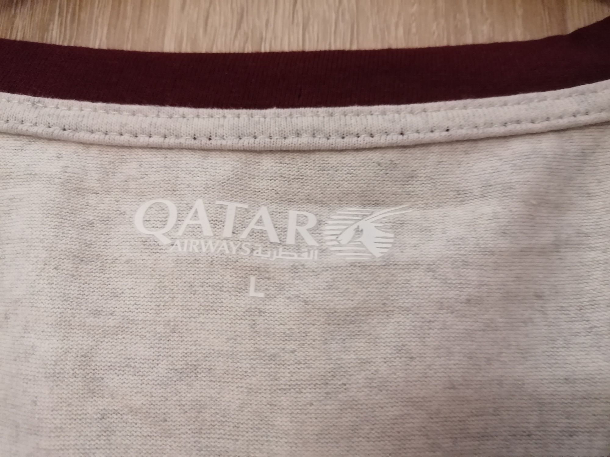 T-shirt em algodão tam L dos jogos Fifa World Cup 2022,  Qatar Airways