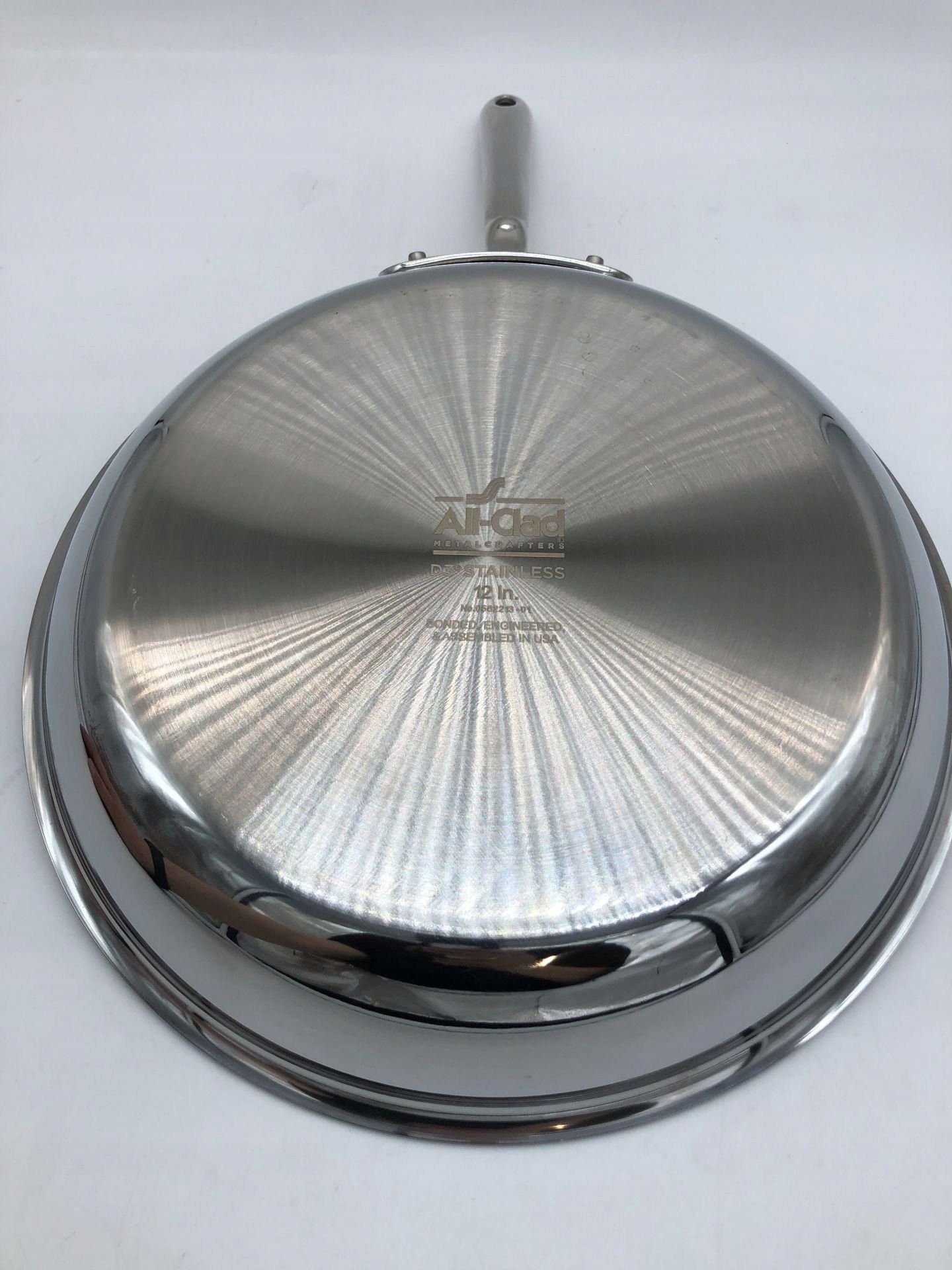 Patelnia All-Clad 30,5 cm stal nierdzewna indukcja non-stick USA