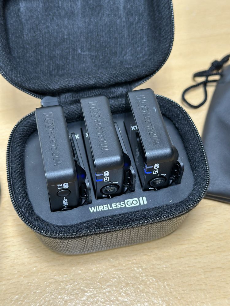 Rode Wireless Go II - Microfone Sem Fio com 2 Transmissores