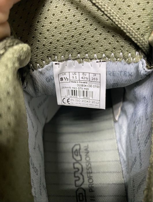 Знижка! 42,5р. Берці ОРИГІНАЛ ботінки LOWA Zephyr MK2 GTX Mid TF