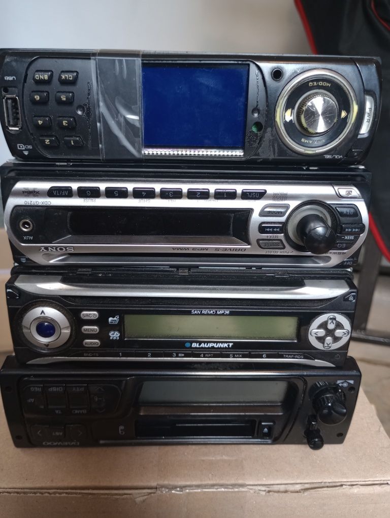 Radio samochodowe Blaupunkt Pioneer JVC Daewoo