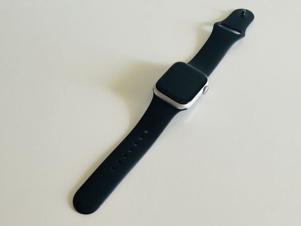 Apple Watch Series 8 41MM GPS + Cellular Silver Srebrny Bez Blokad