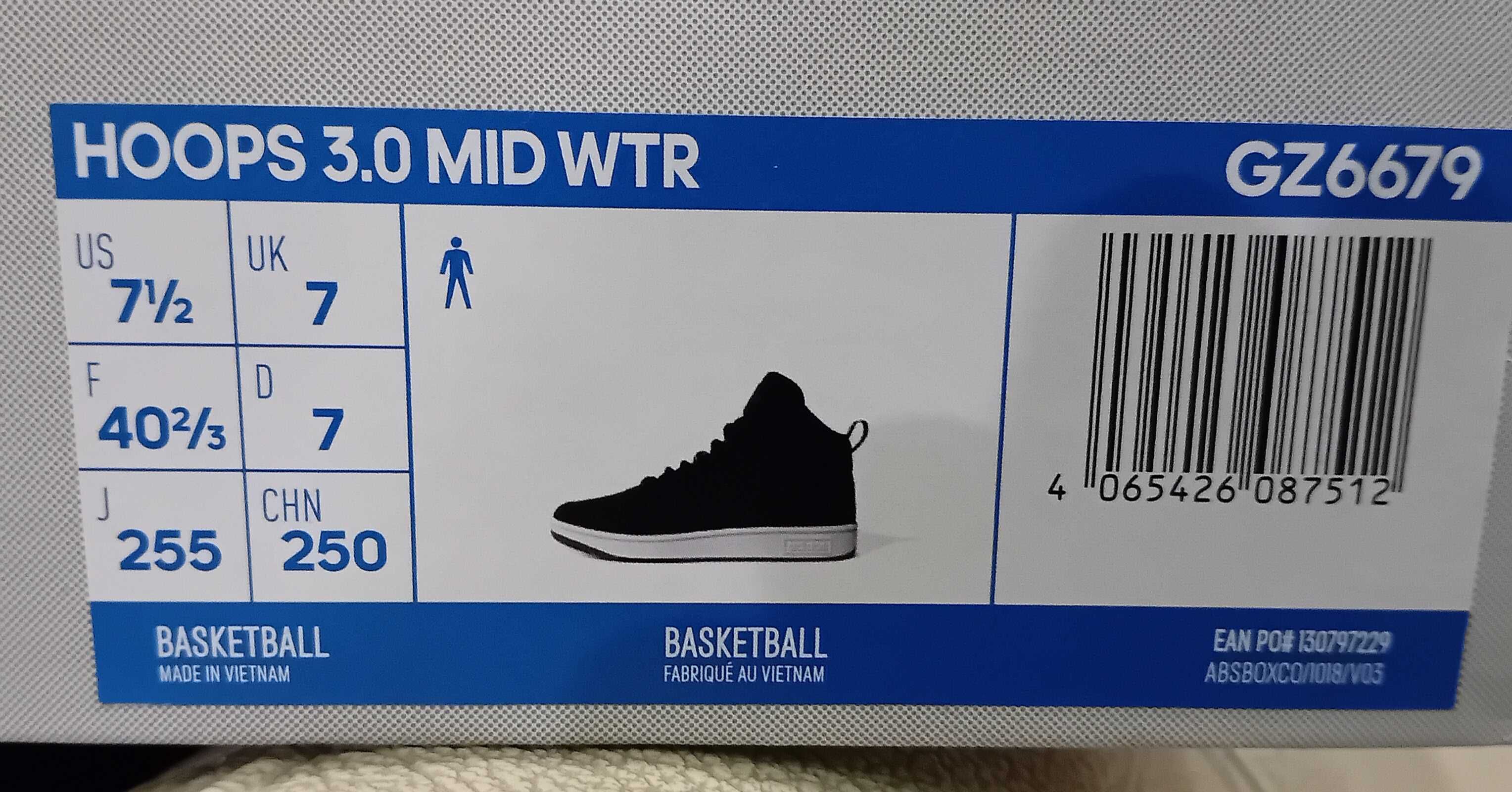 Sneakersy Adidas Hoops 3.0 GZ6679