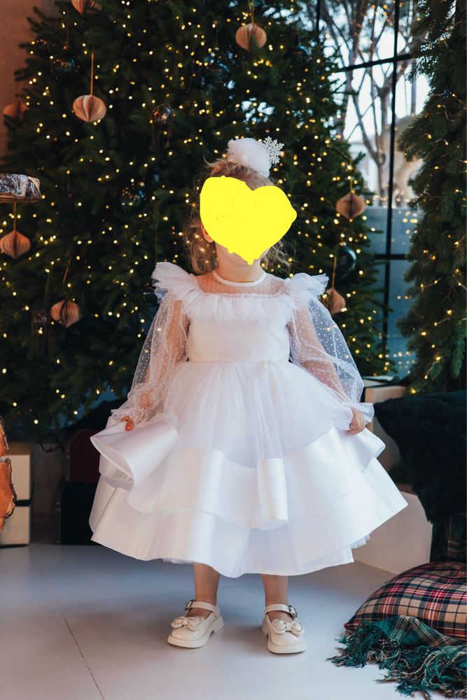 Дитяча пишна святкова сукня, нарядное платье для дечовки 2-3 года