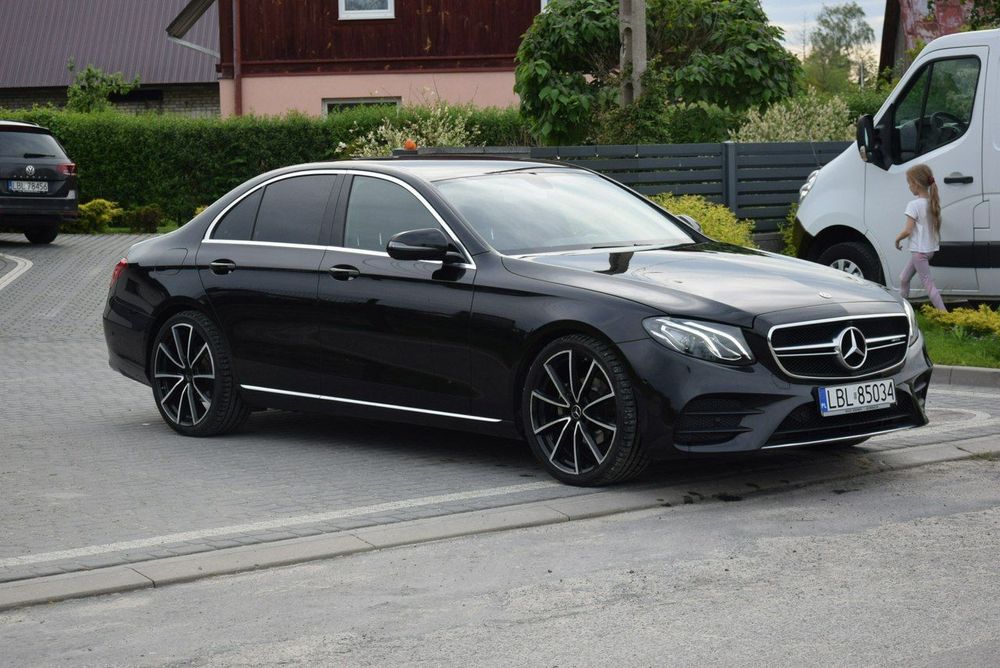 Mercedes-Benz Klasa E 2.0D 2019r AMG Super Stan/ Sprowadzony/ Opłacony