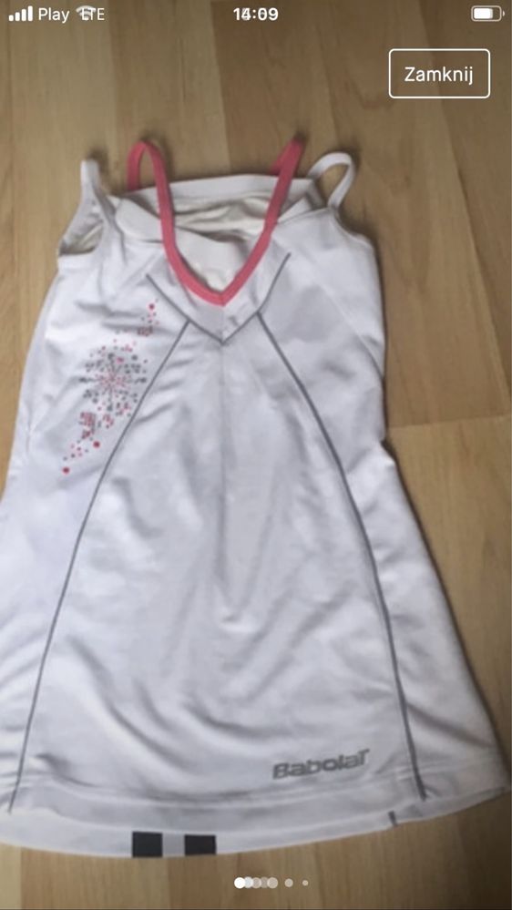 Sukienka tenisowa Babolat r.q140/146 11 lat