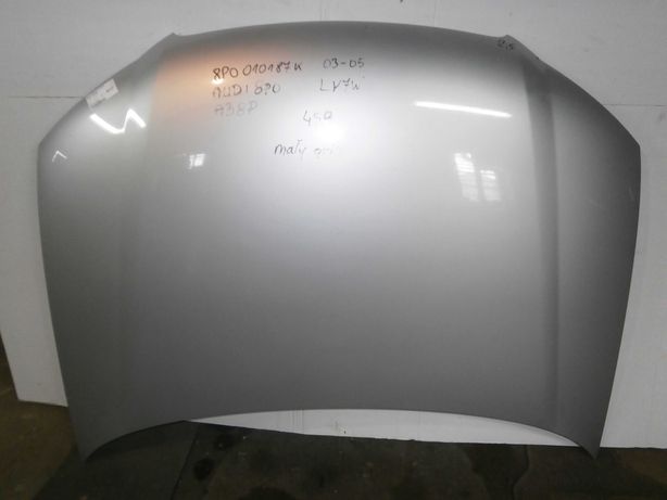 audi A3 8P 03-05 maska srebrna LY7W mały grill