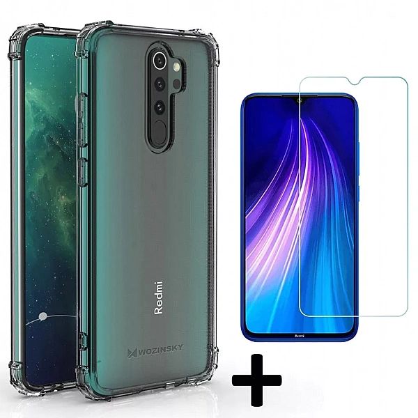 Etui Plecki Pancerne + szkło do Xiaomi Redmi 9