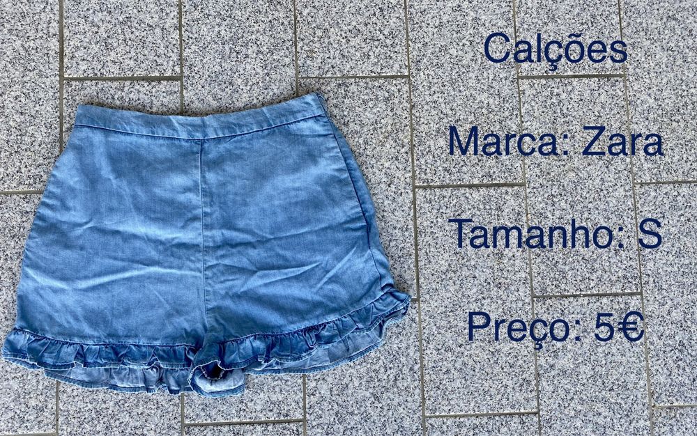 Calções e Saias ( Várias Marcas )