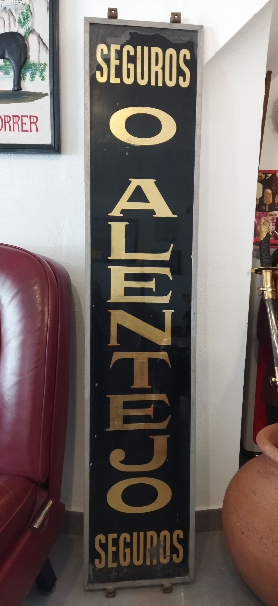 Antiga Publicidade Seguros O Alentejo