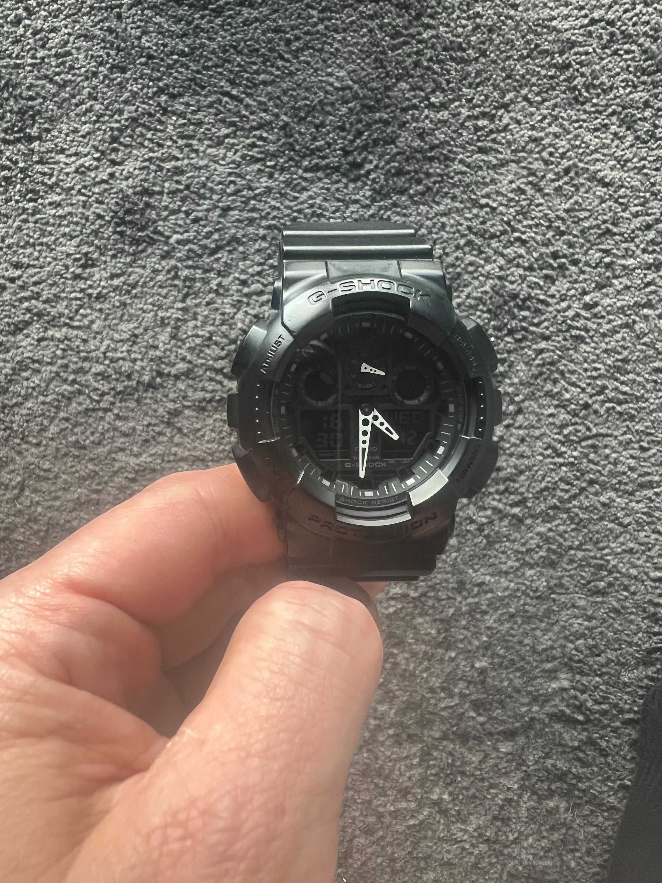 Zegarek Casio G-Shock GA-100 czarny - nowa bateria