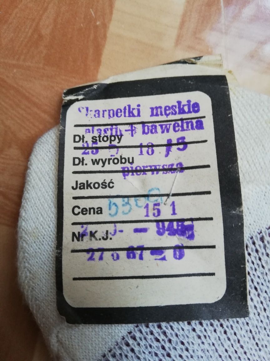 Skarpety meskie Zenit Łódź