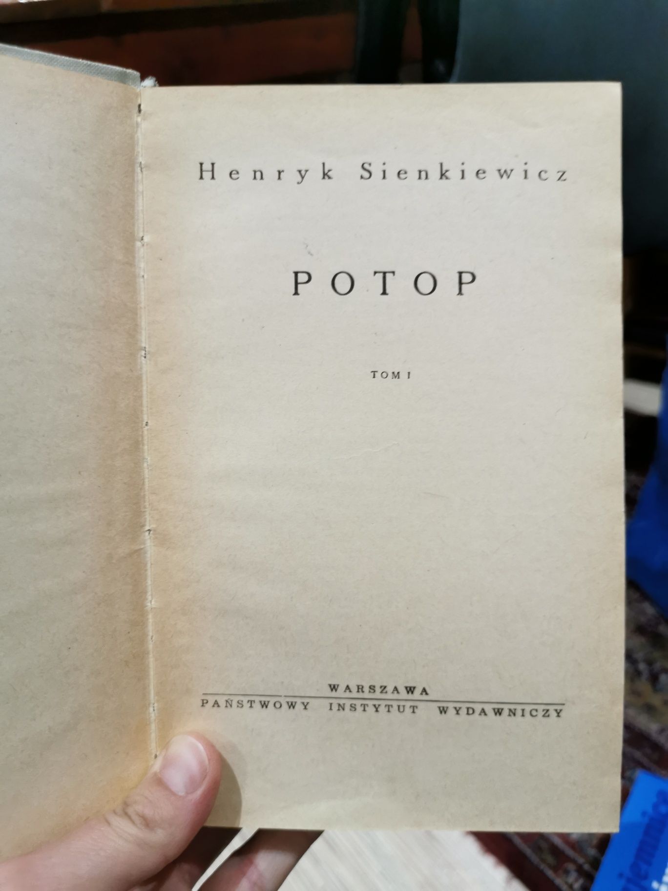 Sienkiewicz Potop tom 1,2 i 3