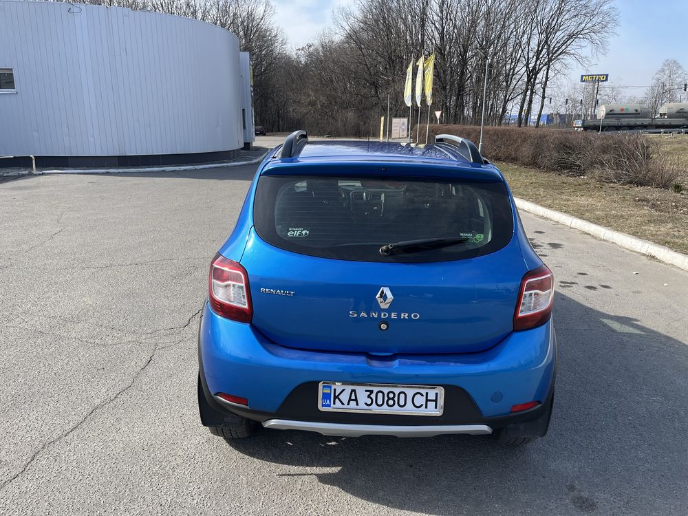 Renault sandero srepway 1.5 k9k дизель