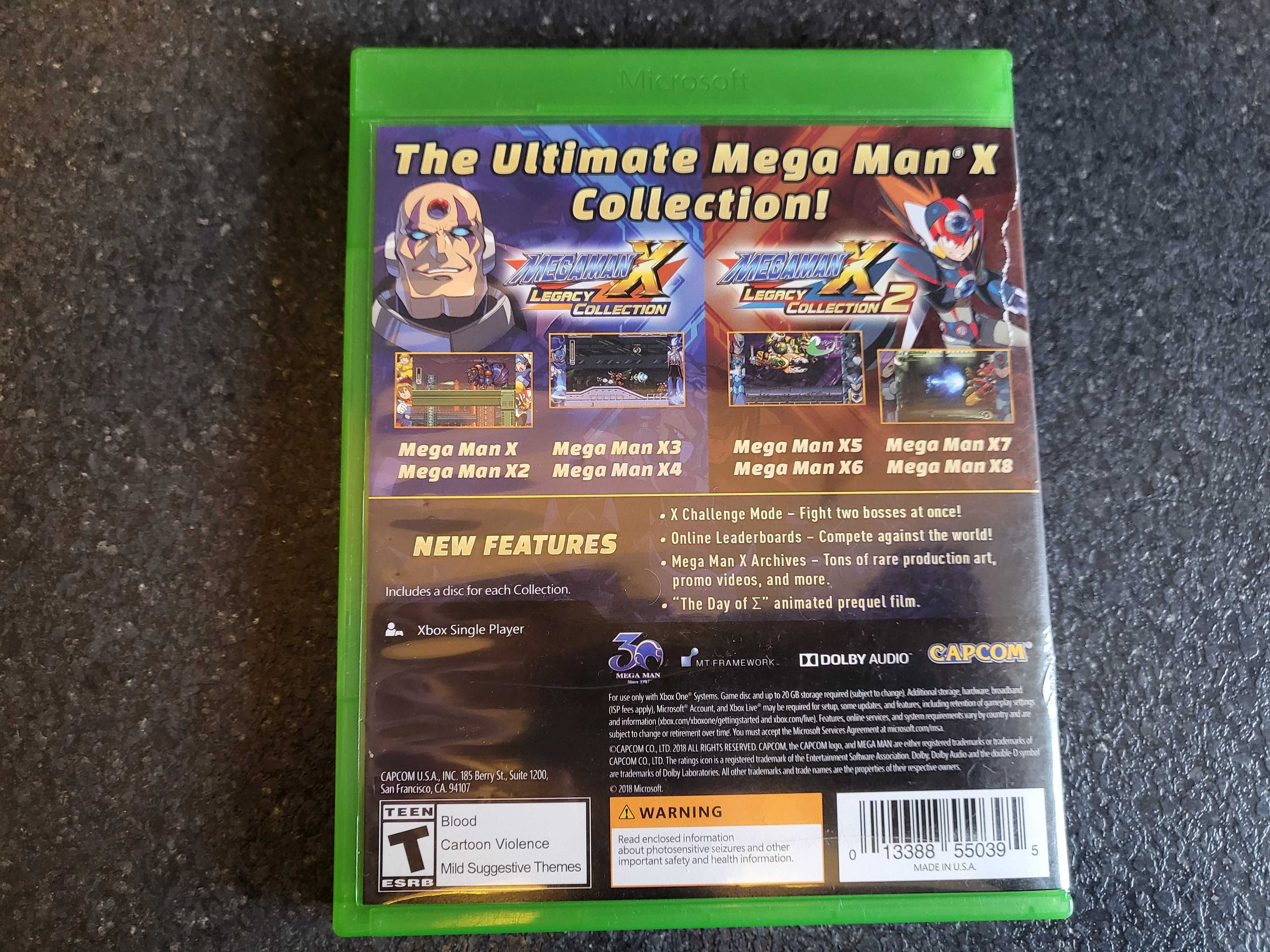 Mega Man X Legacy collection  1+2