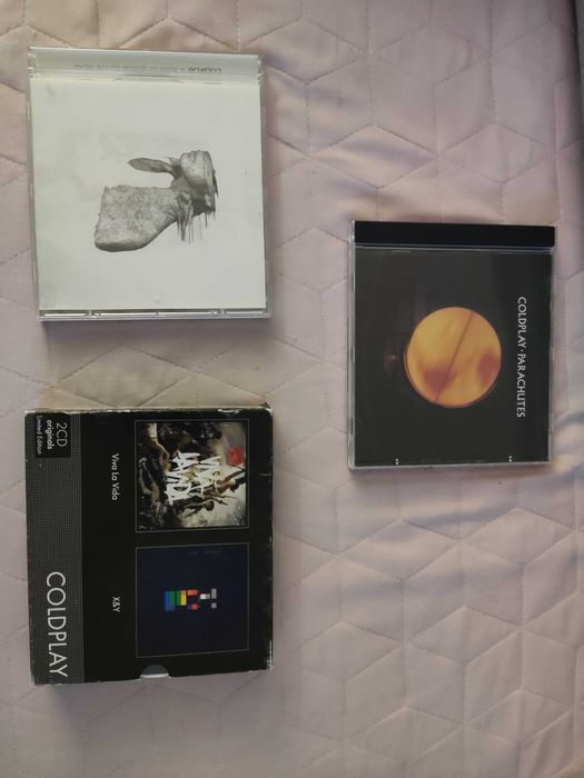 Coldplay płyty Parachutes A Rush of Blood to the Head X&Y Viva La Vida