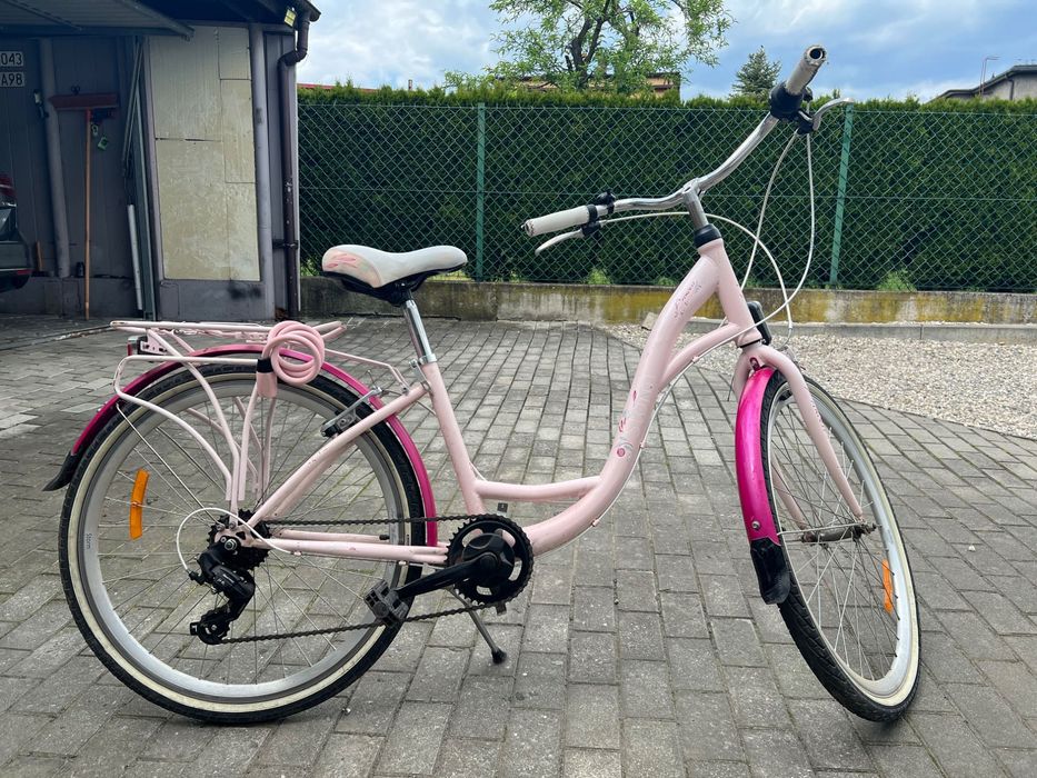 Rower miejski dl dziewczynki