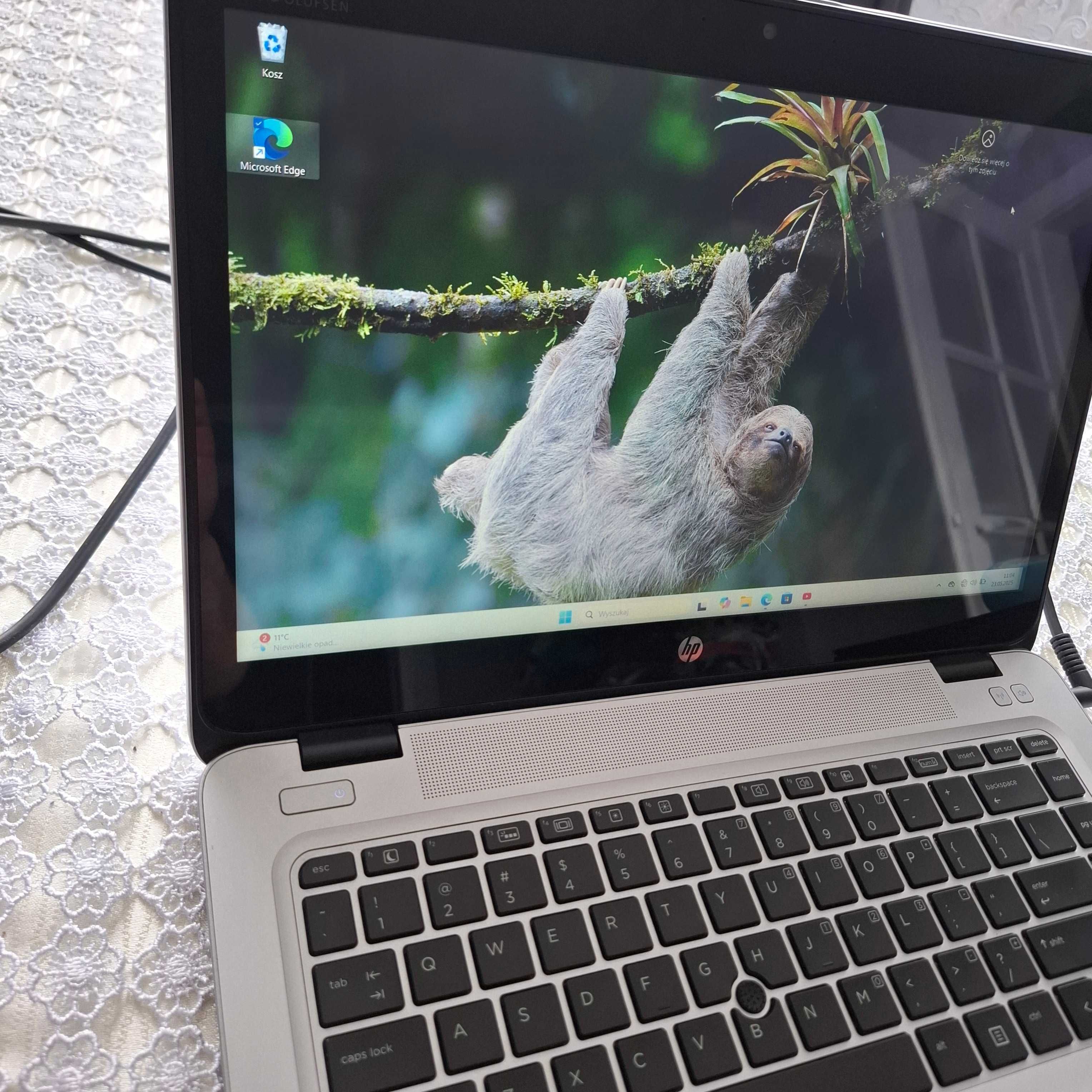 Laptop HP EliteBook 745 G3   dotykowy ekran porządne audio