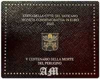 VATICANO - 2€ V centenário da Morte de Pietro Perugino 2023