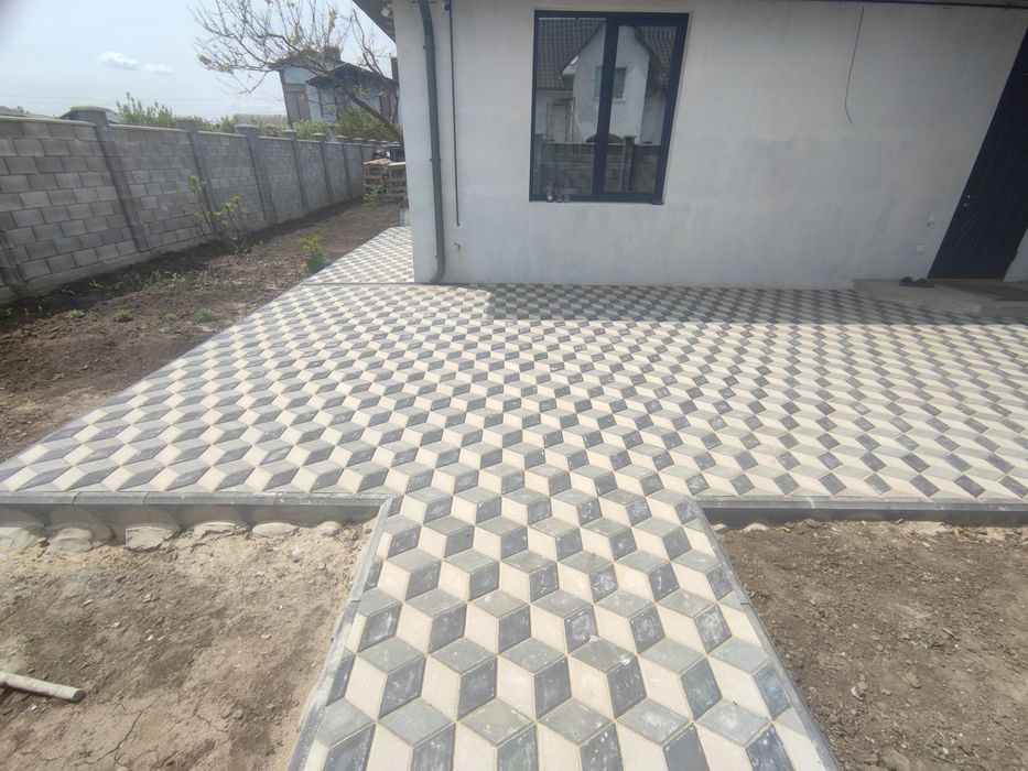 Тротуарная плитка РОМБ