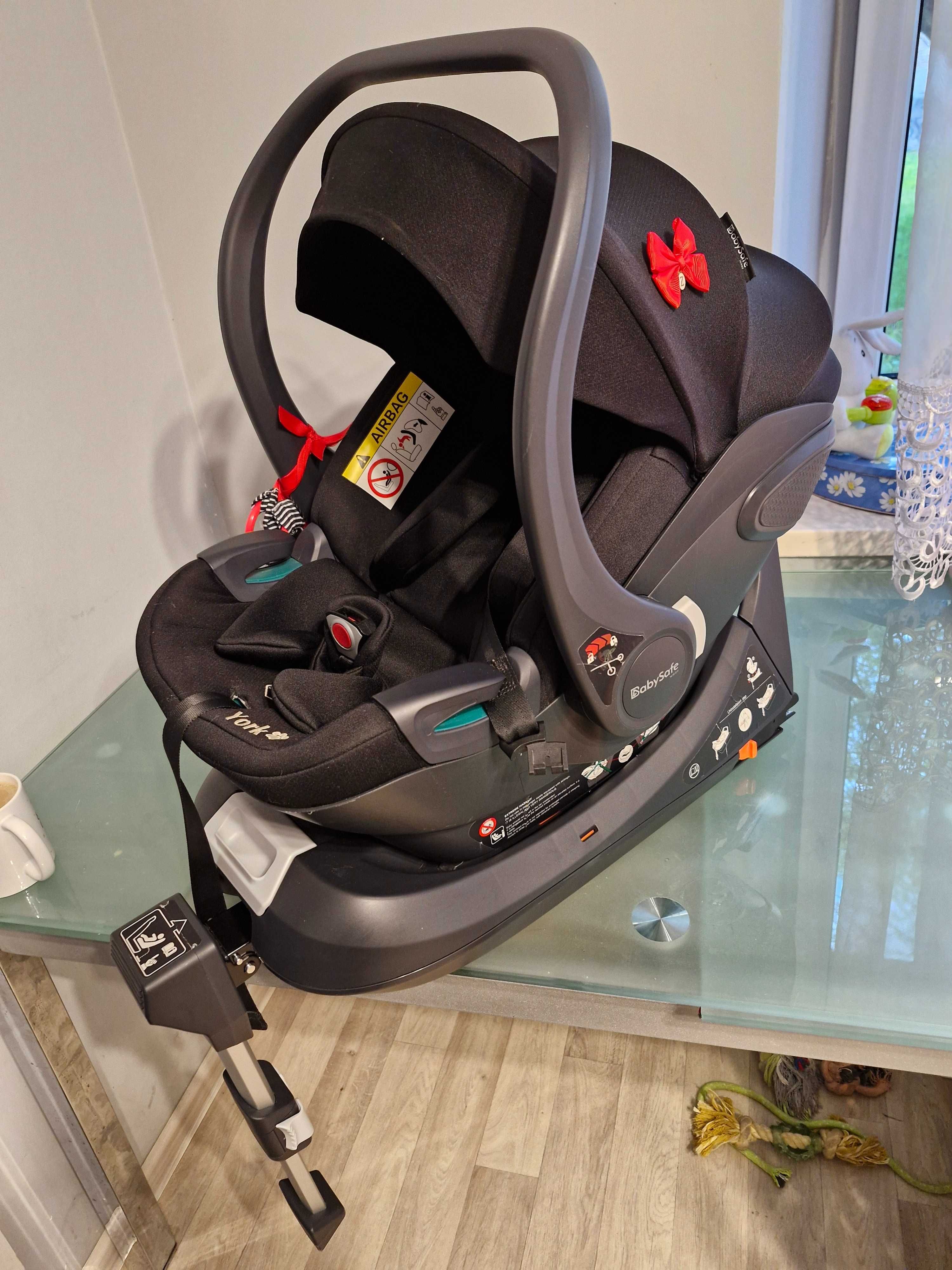 Fotelik Babysafe york + baza