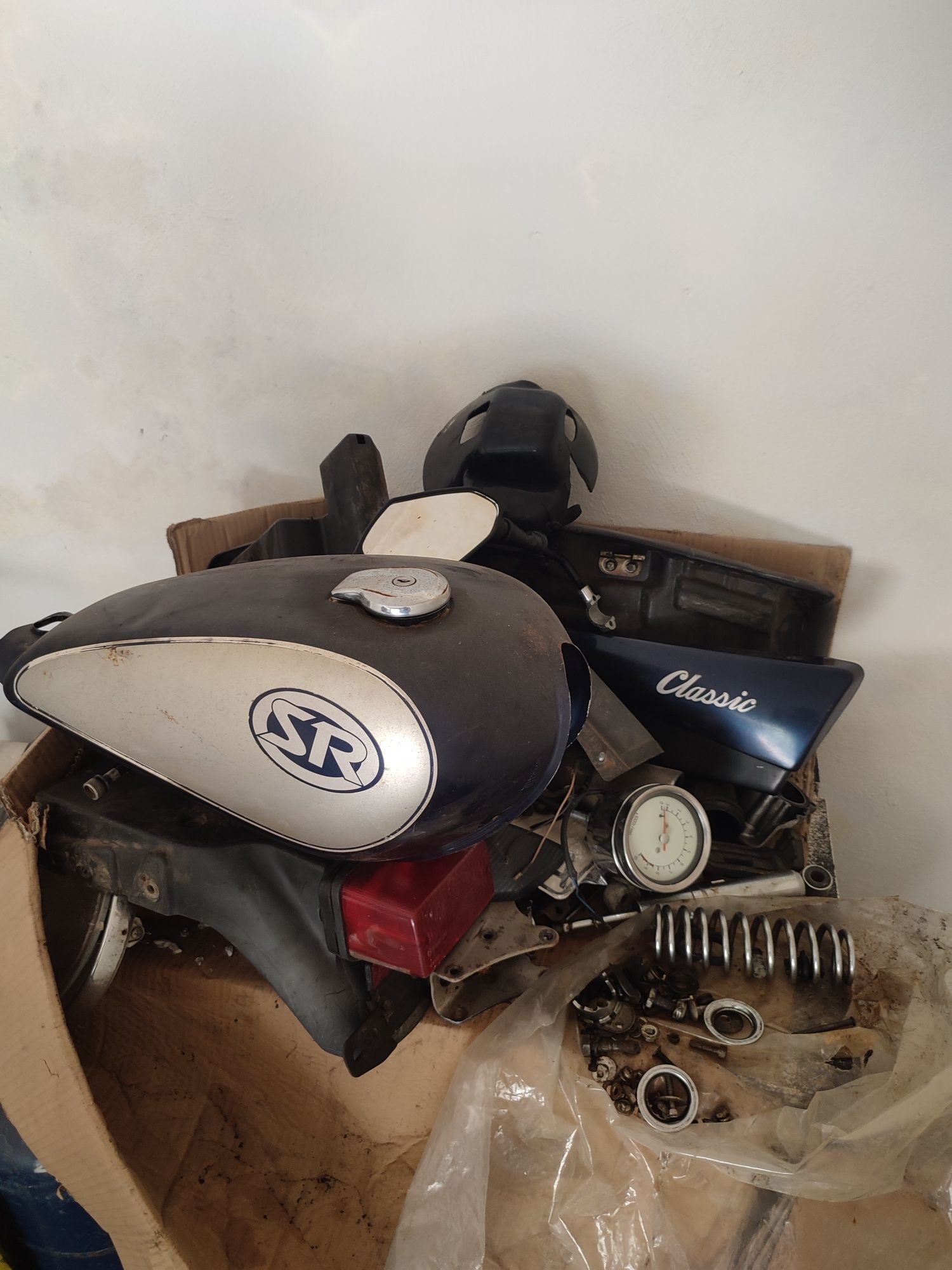 Yamaha sr 250 café racer
