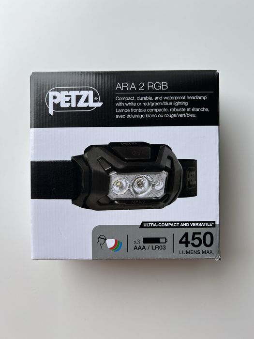 Налобний ліхтарик Petzl Aria 2 RGB black