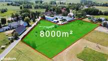 Działka inwestycyjna 8000 m² GOSTKOWO koło Torunia