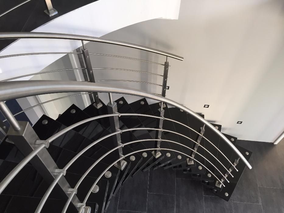 Перила із нержавійки / нержавіюча сталь / перила з металлу