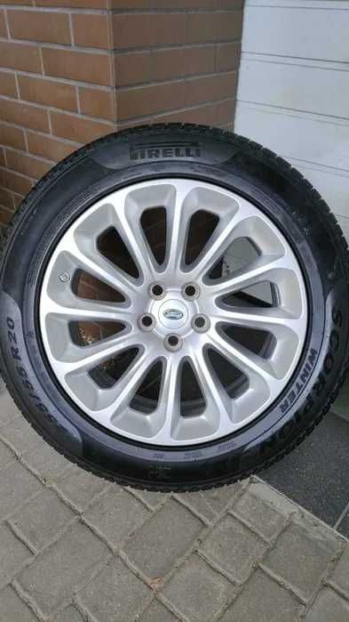 Koła Land Rover 20'' 5x120 opony zimowe 255/55/20 TPMS OL1088