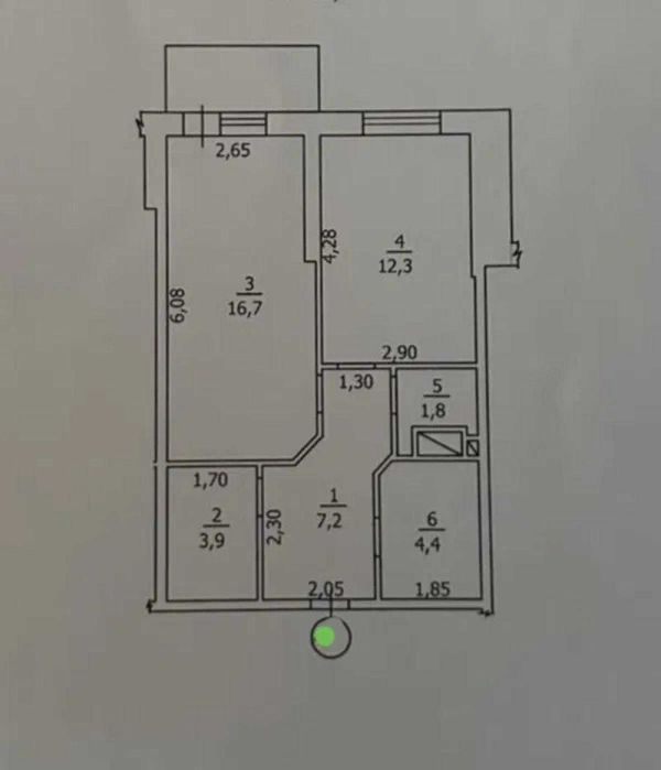 Продажа стильной квартиры в ЖК «Дмитриевский» (ул. Жаботинского). 1K7