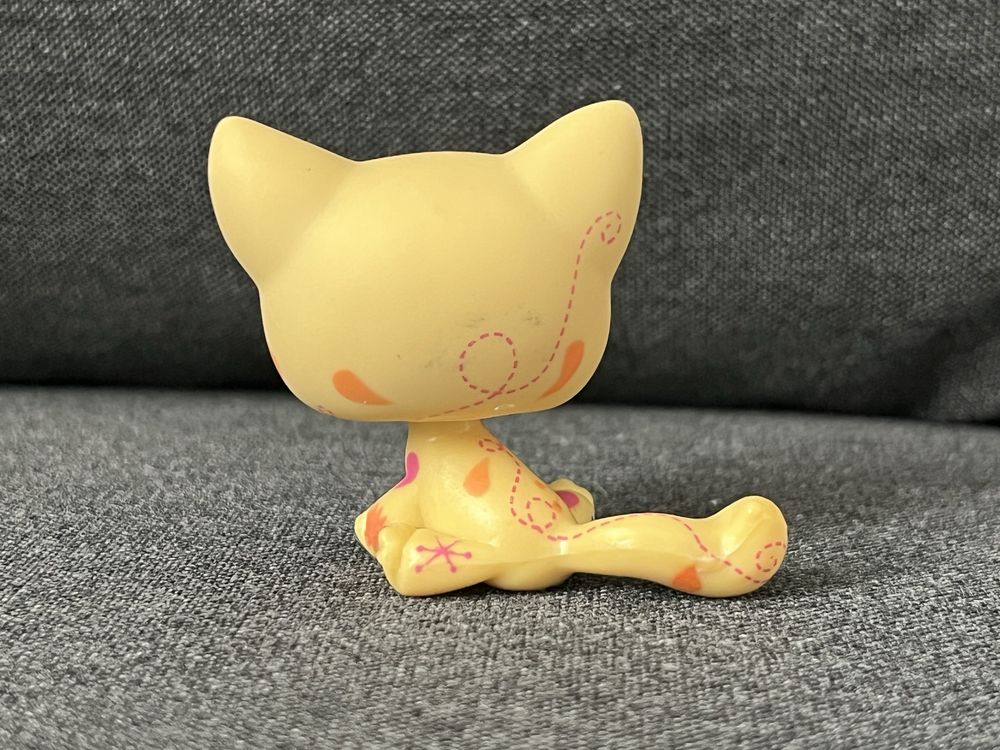 Lps Pet shop shorthair #1231 pocztówkowy przezroczyta rureczka st bdb