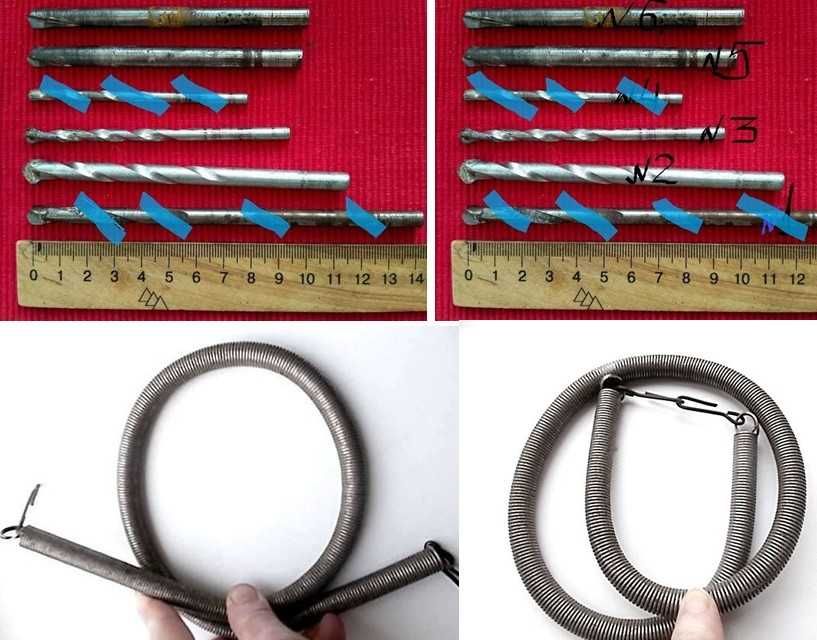 инструмент Пружина.  Сверло Сверла победитовые, по металлу