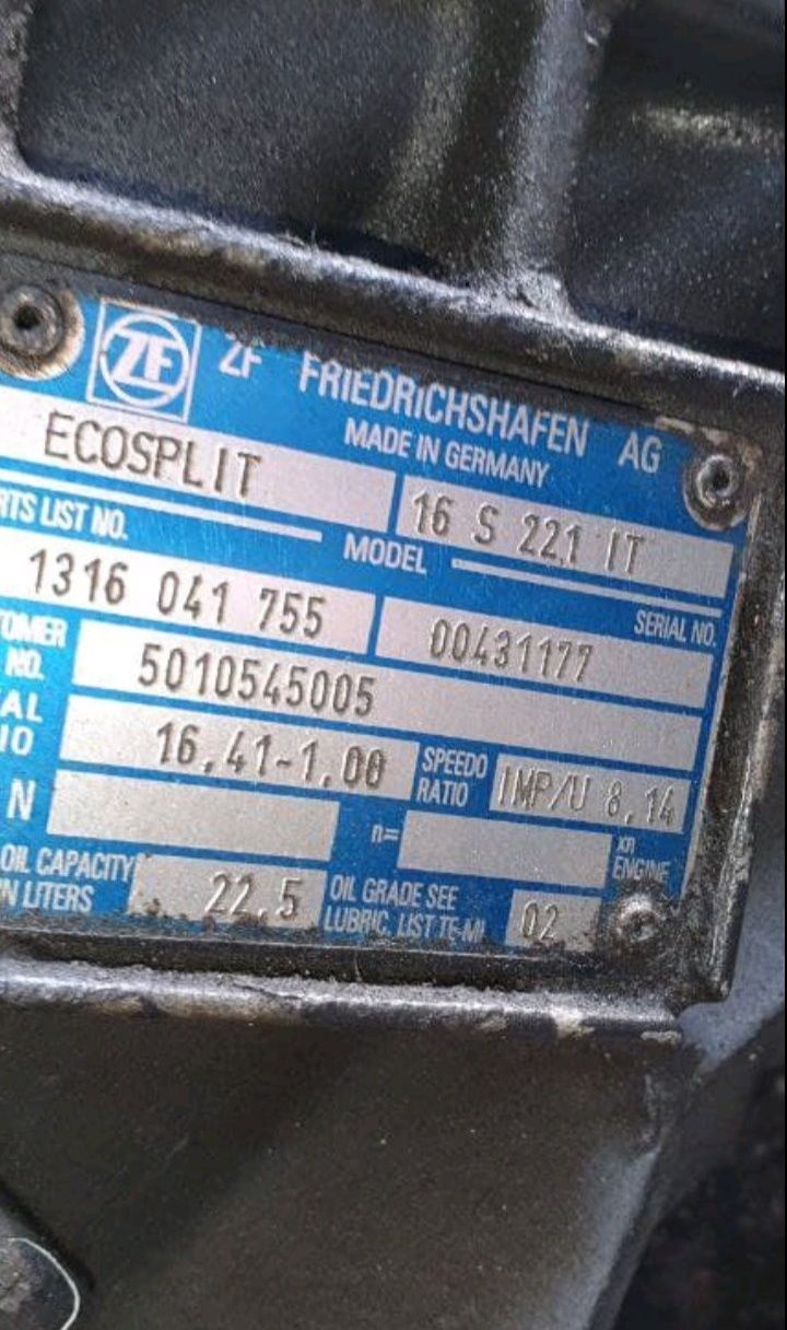 Продам  коробку DAF, MAN/ДАФ, МАН ZF 16S 181,221