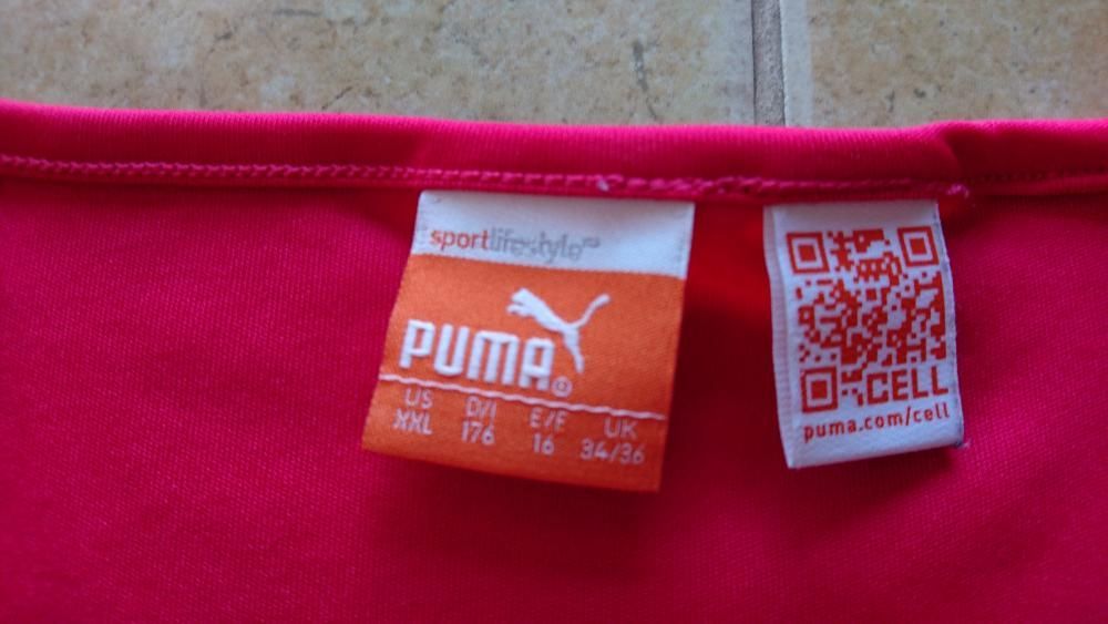 PUMA koszulka różowa sportowa, T-Shirt Cell Training Tee, s.no. 826061