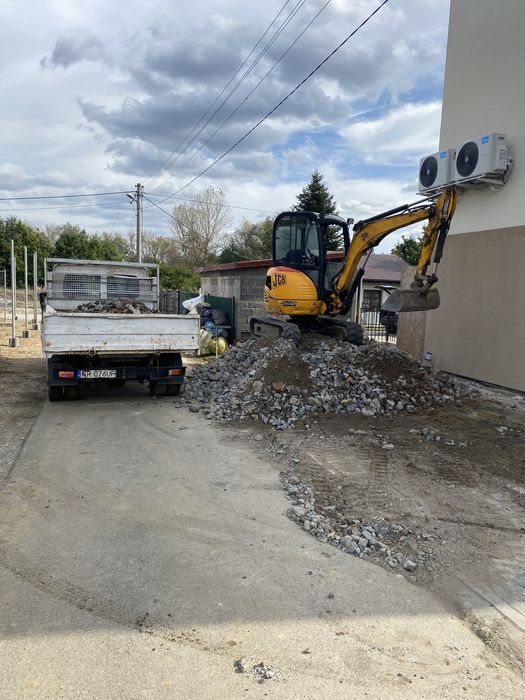 Usługi Minikoparka 3t -Iveco -> WIERTNICA Kraków Wieliczka Niepołomice