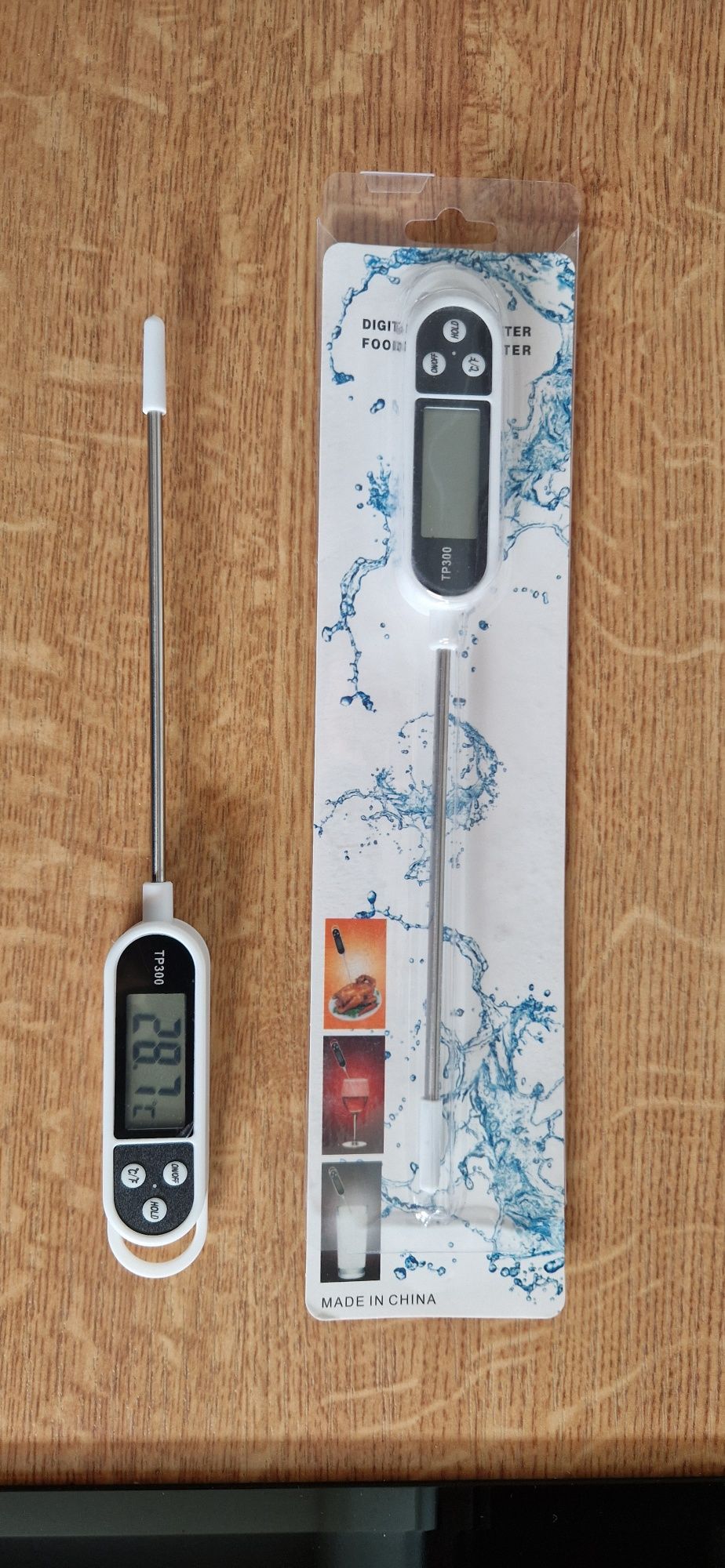 Termometry elektroniczne kuchenne 2 nowe i używany