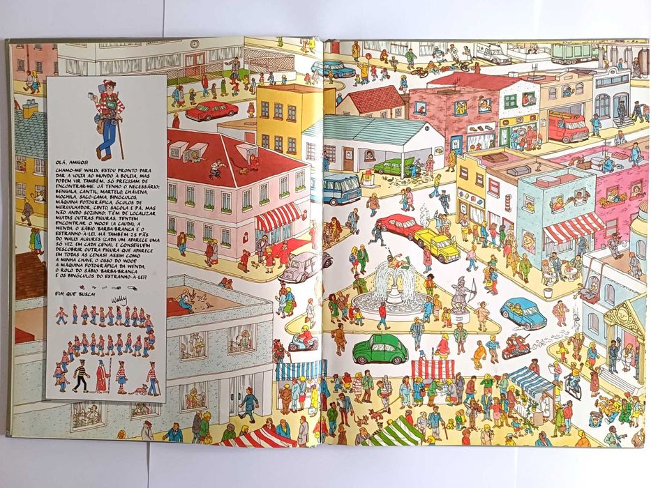 Onde está Wally? de Martin Handford, ASA Editores