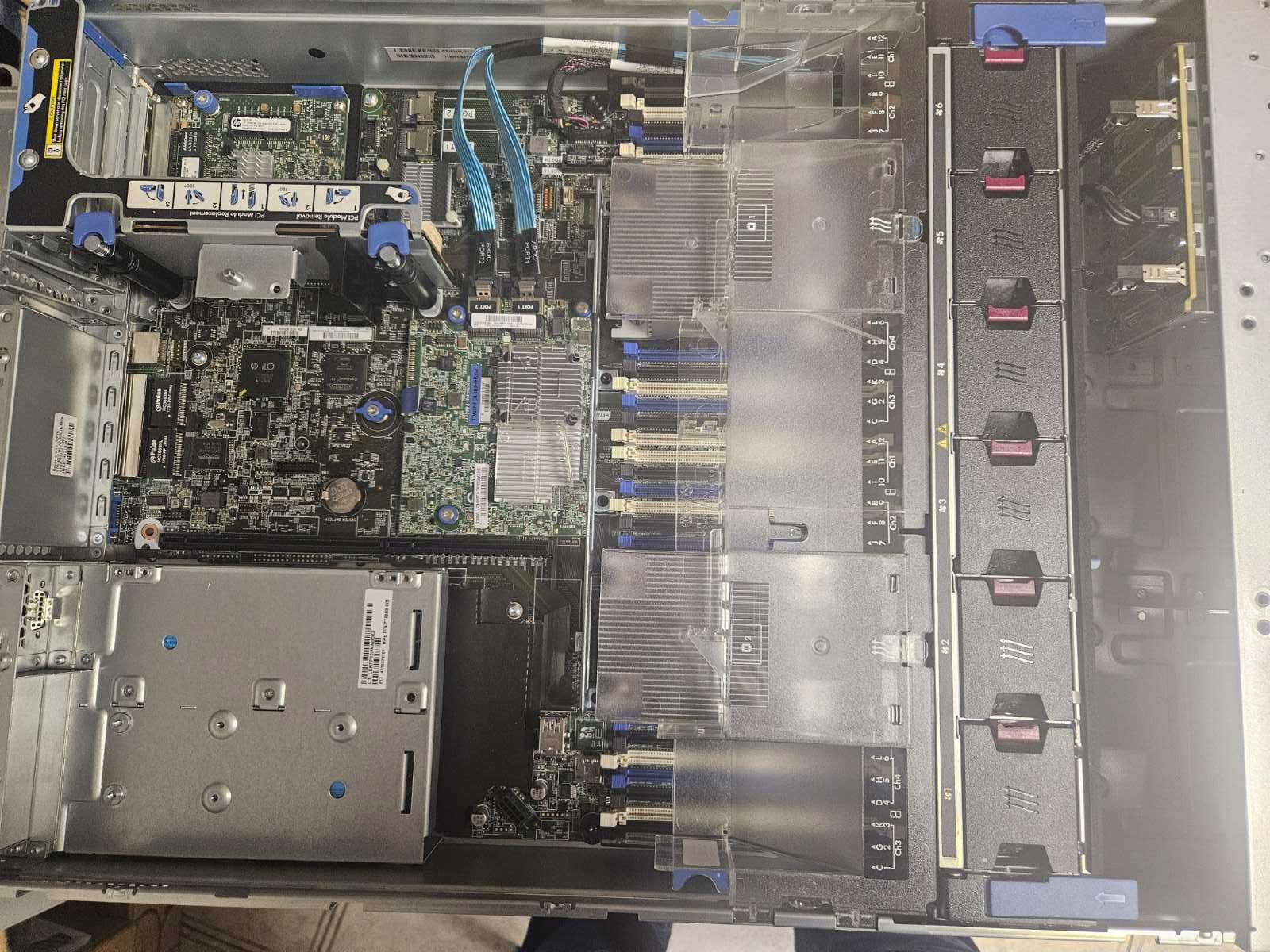 Сервер HP DL380 g9 8sff 2x500w